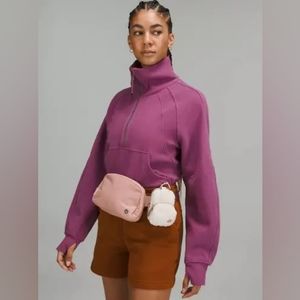 Lululemon Clip On Nano Backpack Ivory Fleece